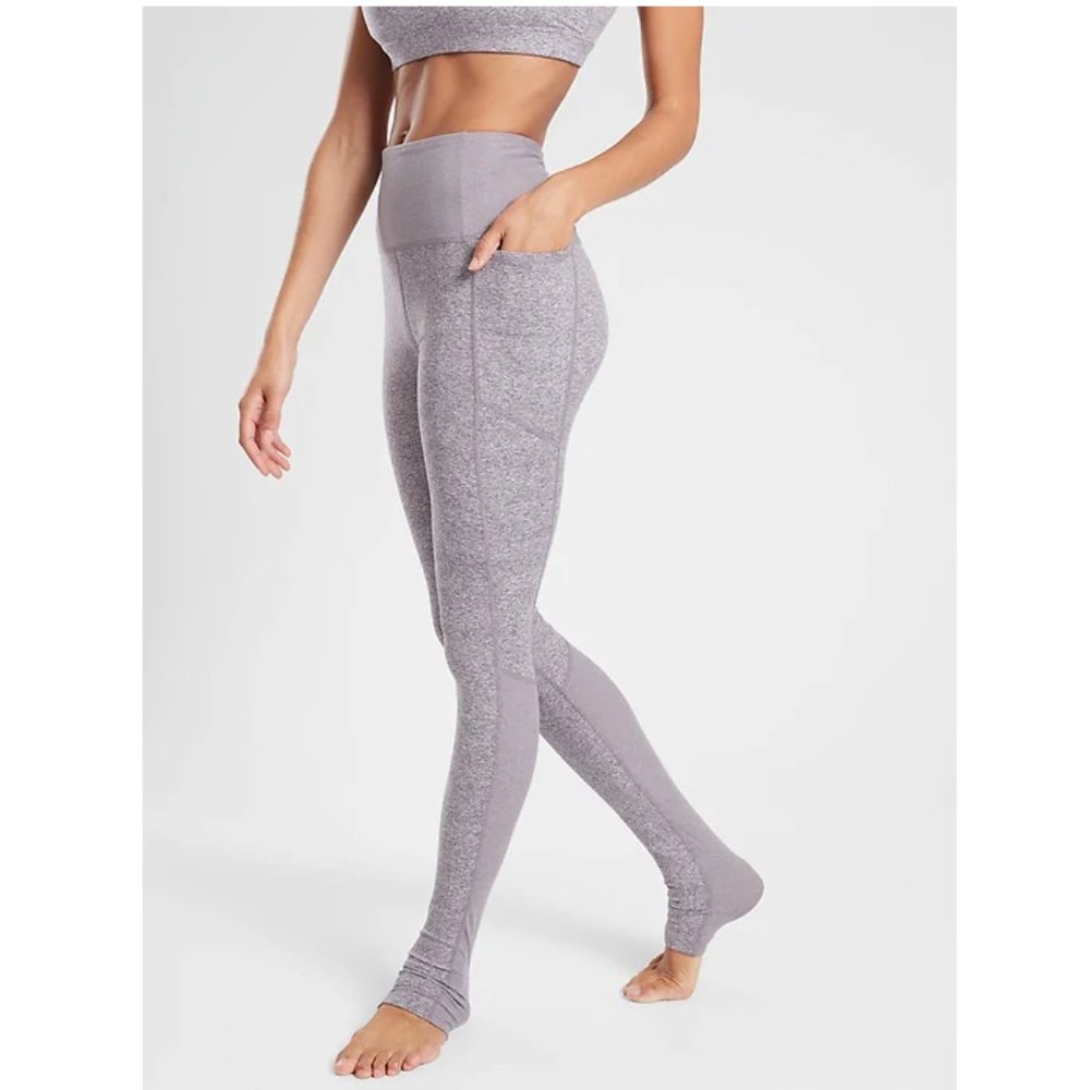 Athleta Exhale Stash Pocket Heel Tight - XS